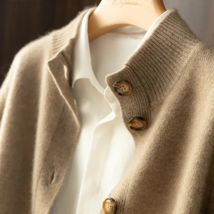Emma | Jersey Fino de Lana con Botones