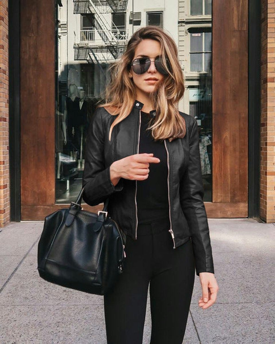 Bárbara | Chaqueta Motera Ajustada