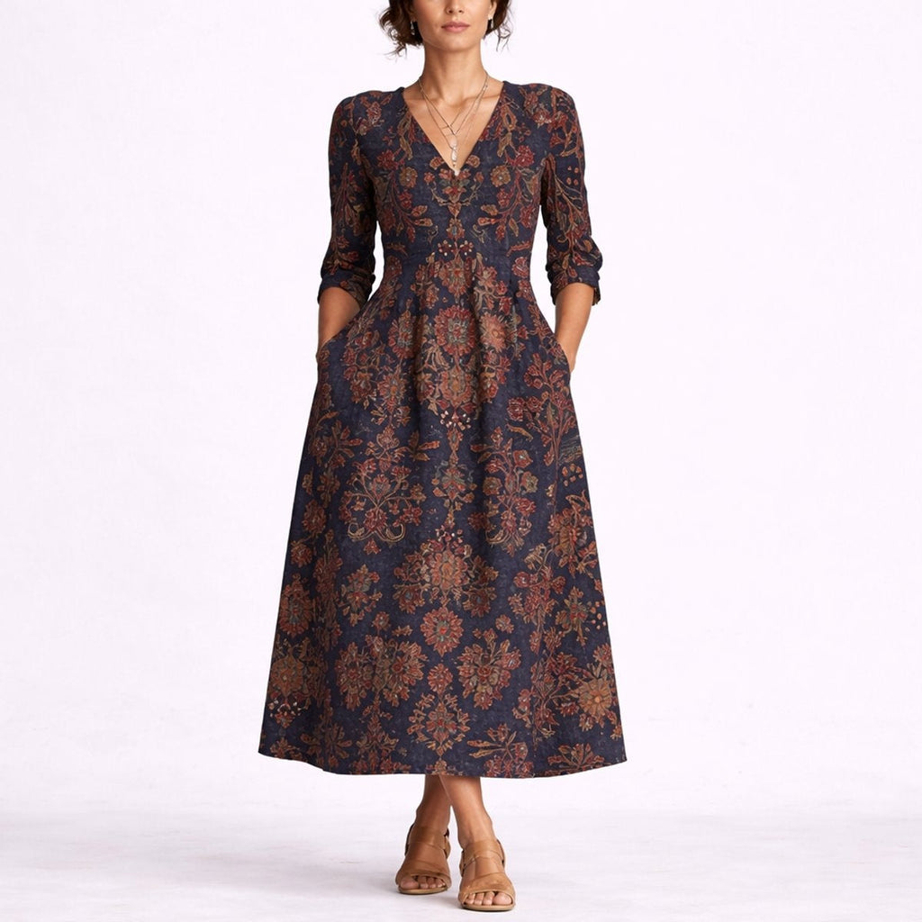 Sandra | Vestido Estampado Floral