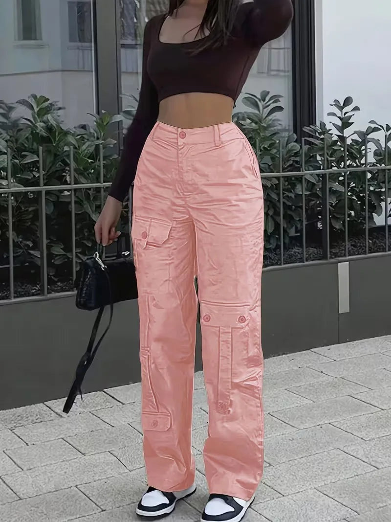 Norma | Pantalón Cargo de Polipiel