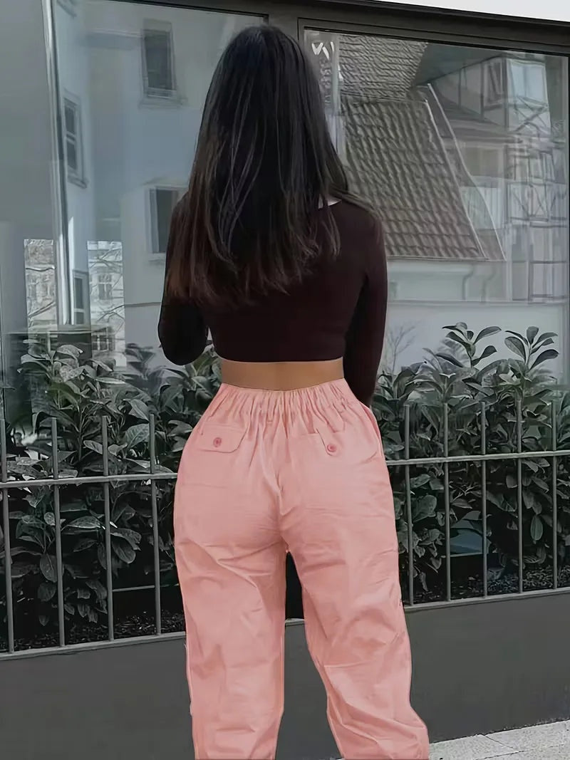 Norma | Pantalón Cargo de Polipiel