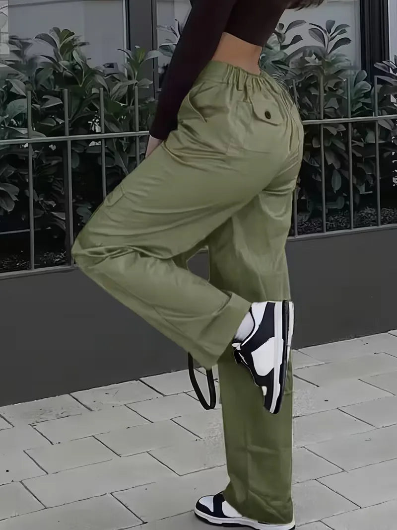Norma | Pantalón Cargo de Polipiel
