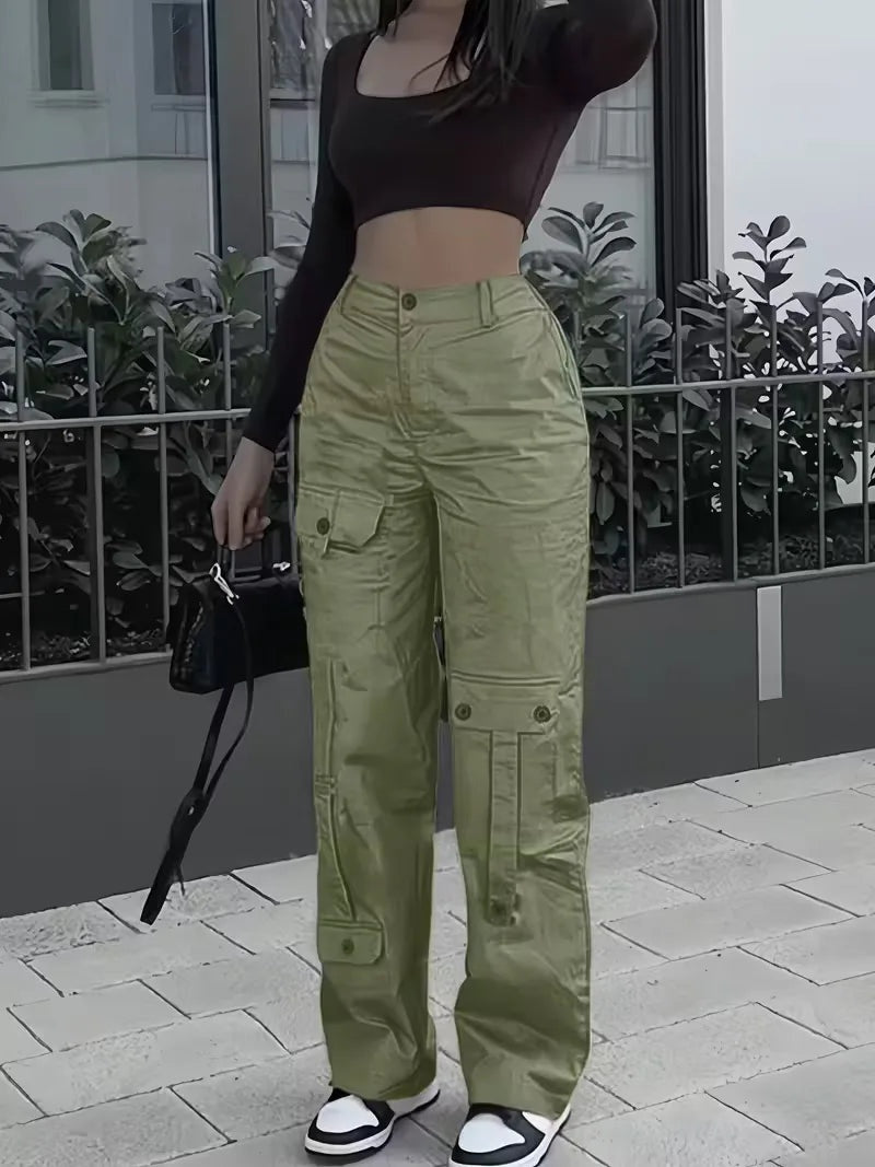 Norma | Pantalón Cargo de Polipiel