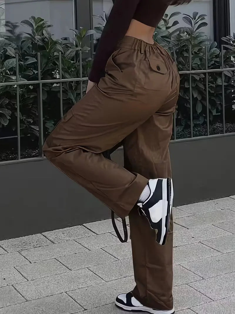 Norma | Pantalón Cargo de Polipiel