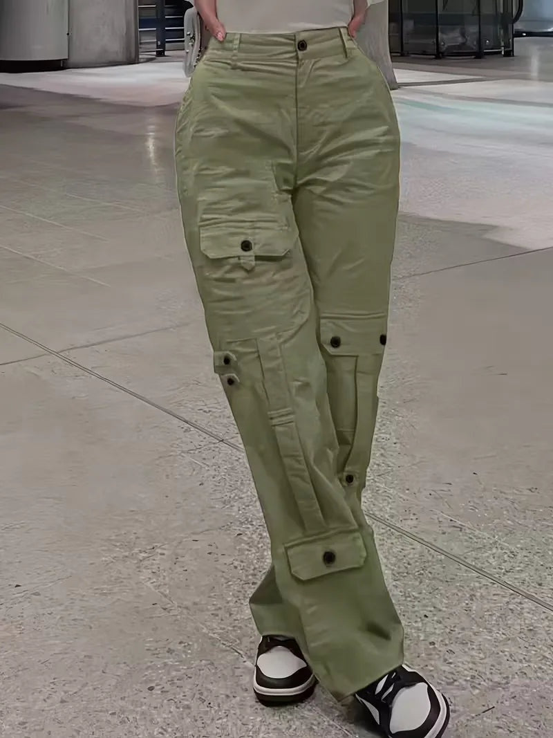 Norma | Pantalón Cargo de Polipiel