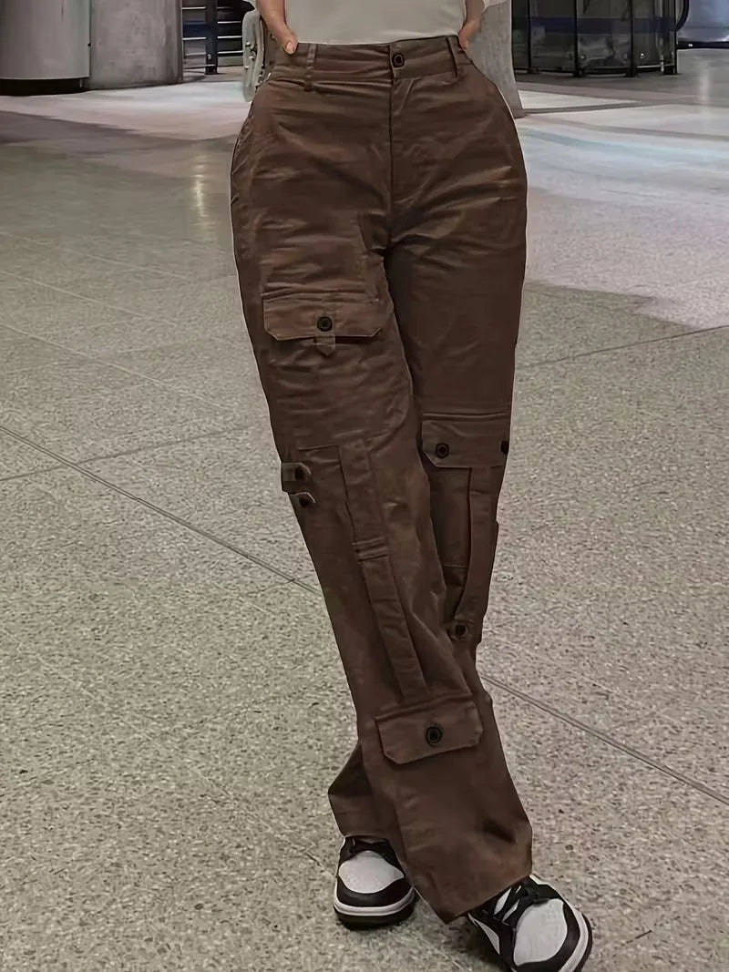 Norma | Pantalón Cargo de Polipiel