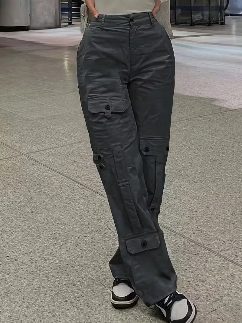 Norma | Pantalón Cargo de Polipiel