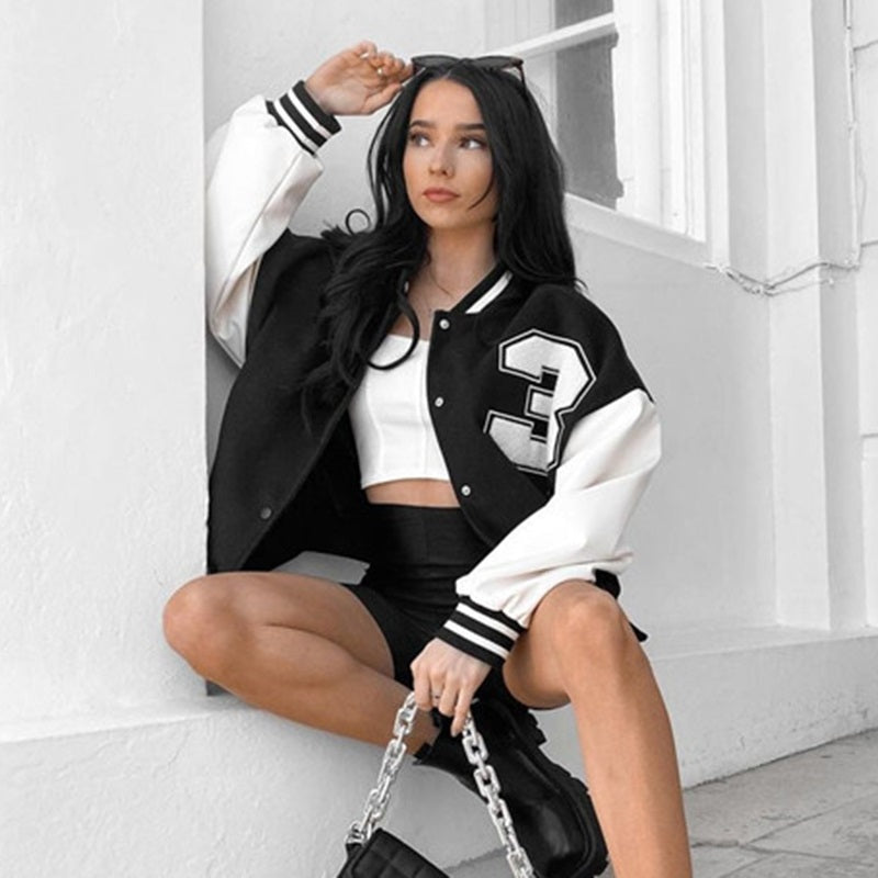 Ángela | Varsity Jacket Oversized
