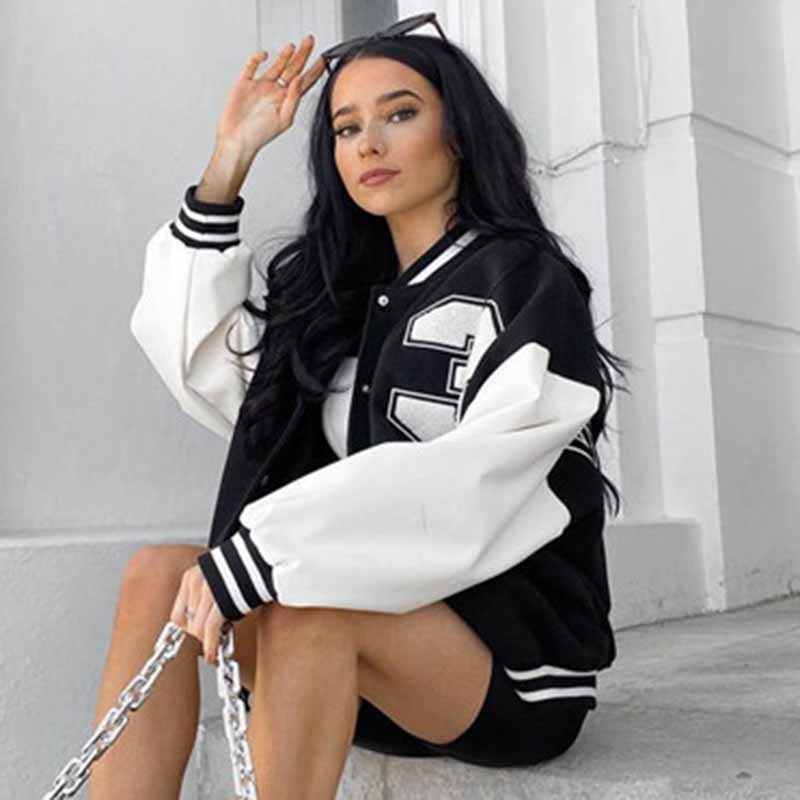 Ángela | Varsity Jacket Oversized