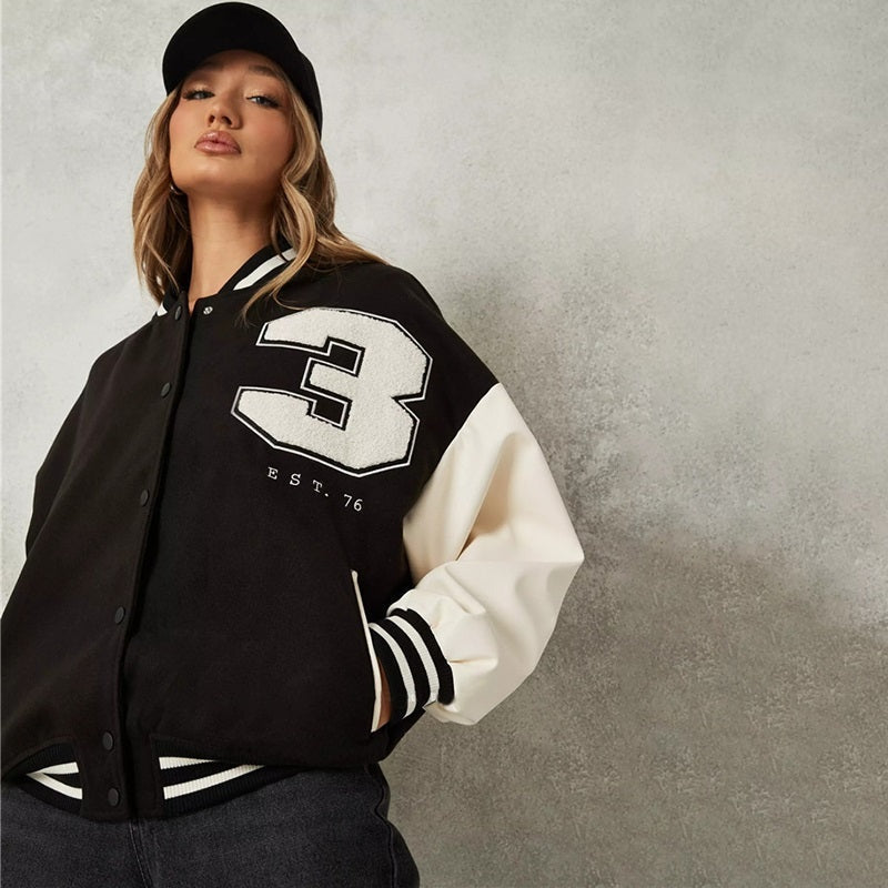 Ángela | Varsity Jacket Oversized