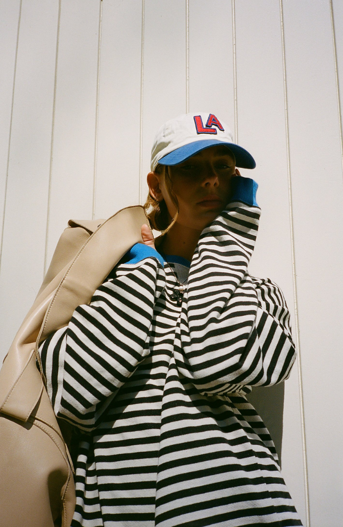Leticia | Sudadera a Rayas Manga Larga