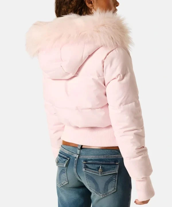 Amanda | Chaqueta de Plumas con Capucha