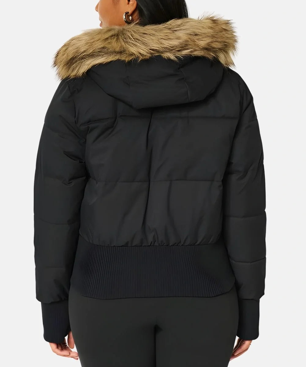 Amanda | Chaqueta de Plumas con Capucha
