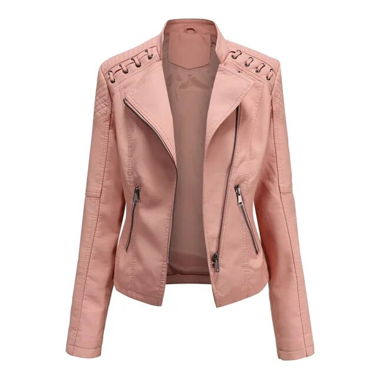 Aurora | Chaqueta Motera Detalle Hombros