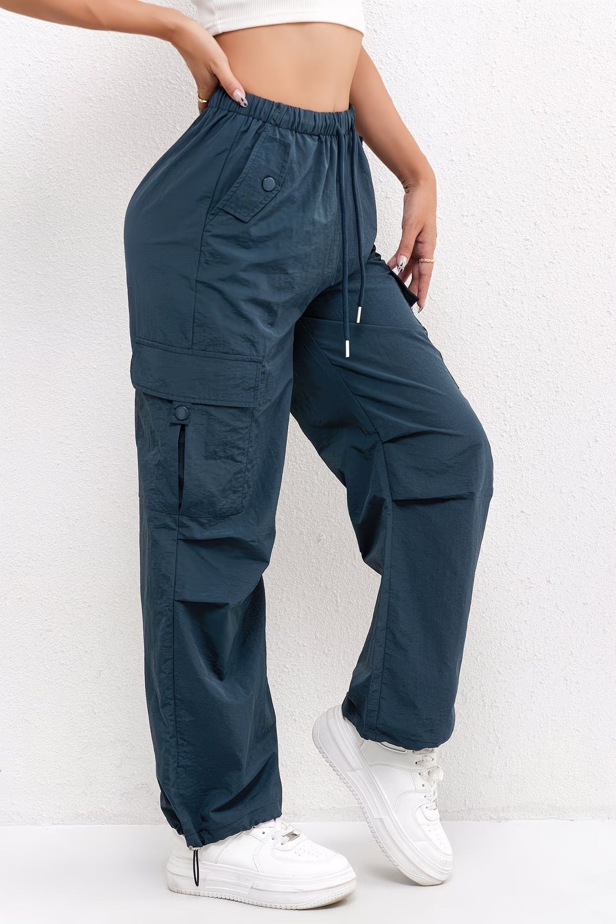 Rocío | Pantalón Cargo Bajos Ajustables
