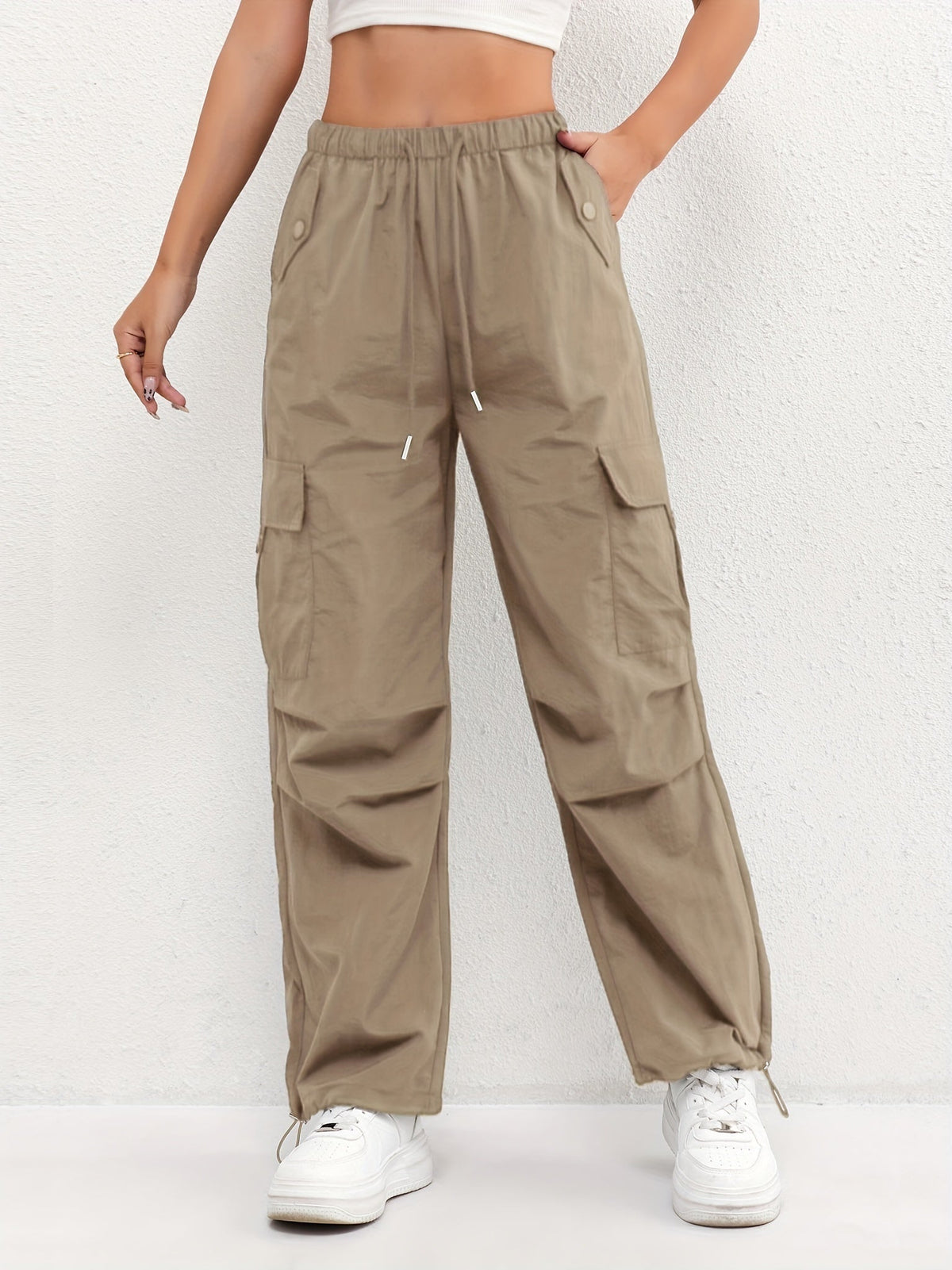 Rocío | Pantalón Cargo Bajos Ajustables