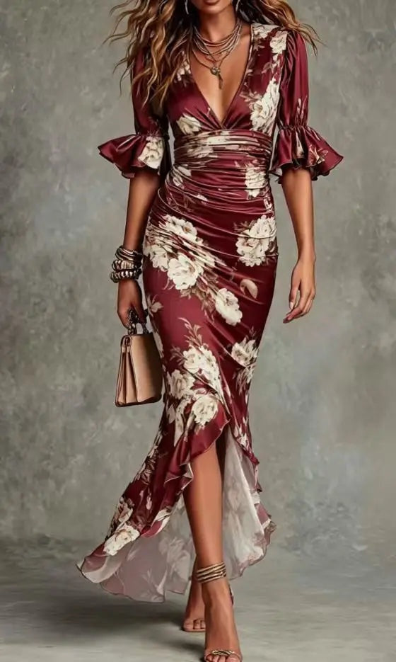 Lola | Vestido Lencero Floral