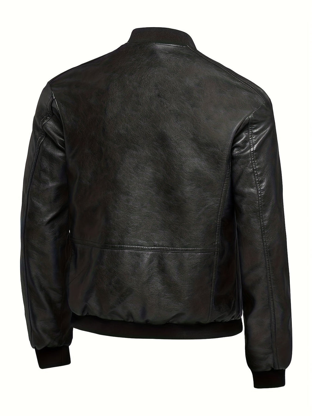Alberto | Cazadora Bomber de Cuero PU