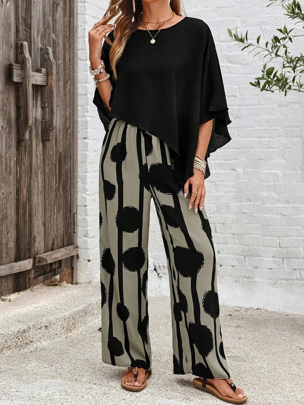 Encarna | Conjunto Casual Estampado