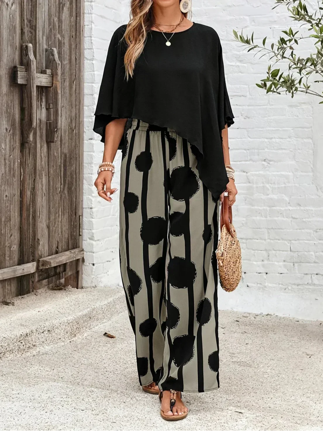 Encarna | Conjunto Casual Estampado